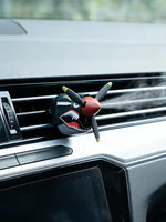 Car Vent Air Freshener Long Lasting Fighter Plane Shark Nose Aromatherapy Car Scent Diffuser for Summer Winter Valentine
