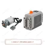MOC Power Functions M/L/XL Motor Battery Box IR Remote Receiver for RC Car Robot Mode lifestyle view