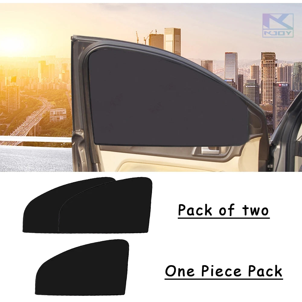 Universal Car Sunshade Window with 10 Magnetic Suction | Heat Insulation Cloth Cover detail view