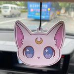 Pink Cute Cat, Girly Atmosphere Decoration, Freesia and English Pear Scent (International Trend) Car
