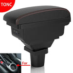 For Toyota Yaris 2005 2006 2007 2008 2009 2010 2011 Car Armrest Box with USB Internal alternate view