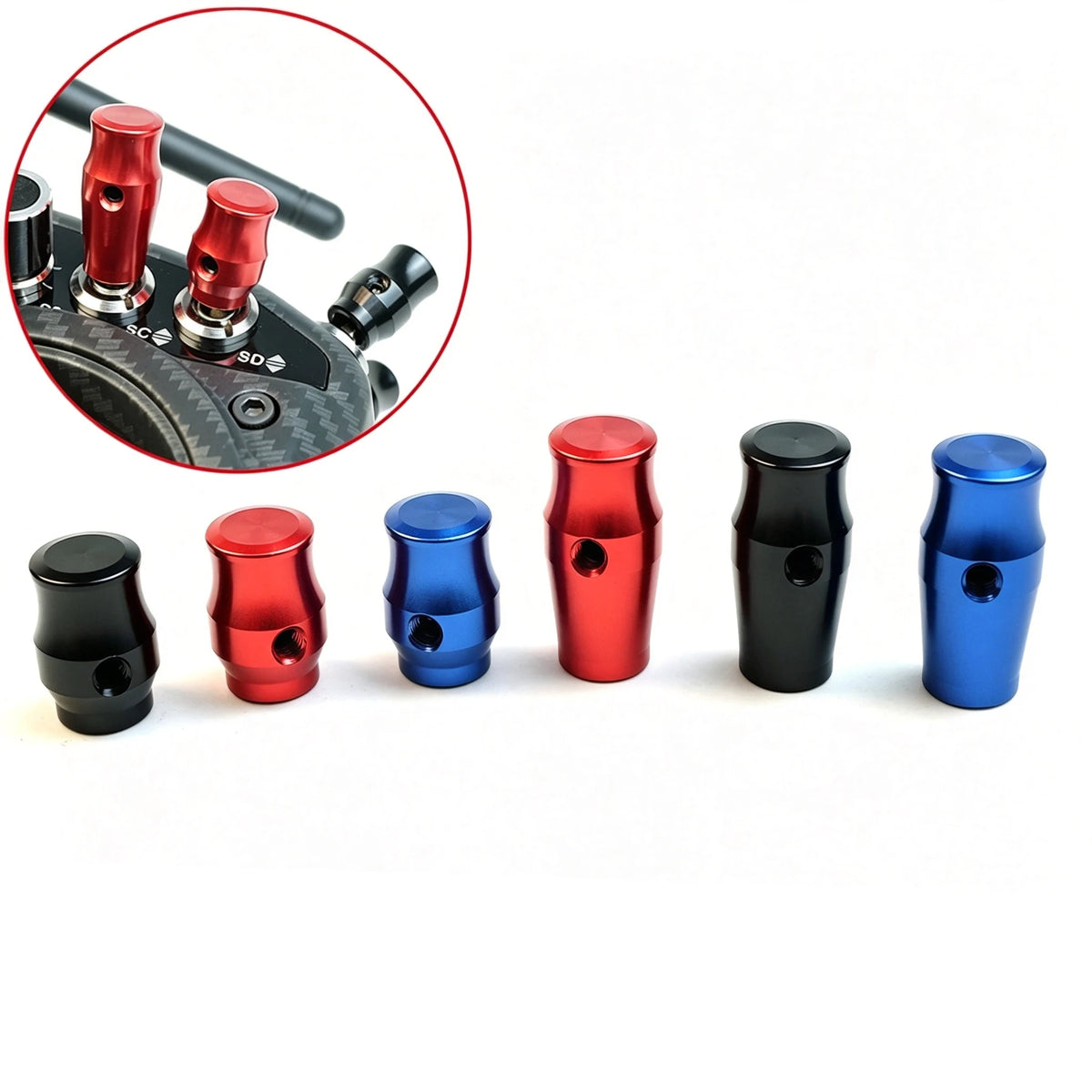 Universal RC Transmitter Metal Toggle Switch Cap Radio Controller FrSky X9D X18 X20 RadioMaster Jump