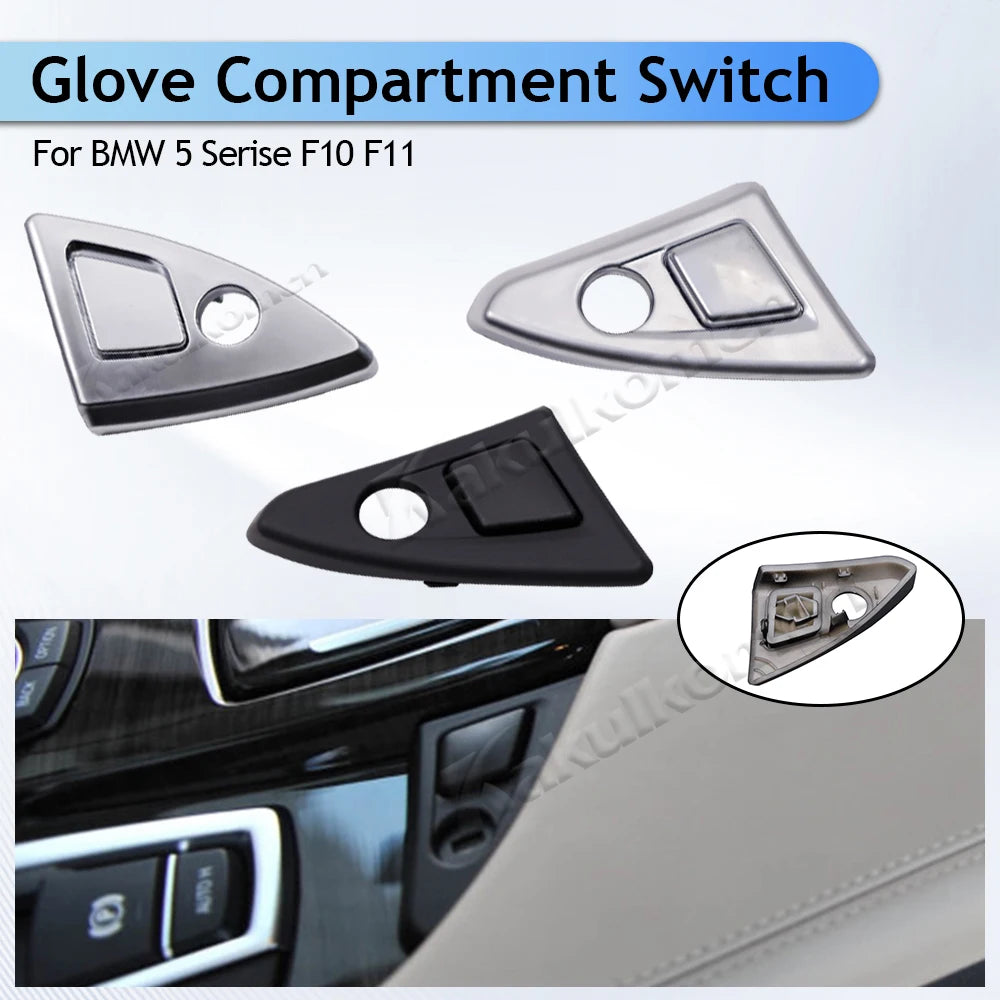 LHD Car Inner Central Armrest Glove Box Switch Catch Button For BMW 5 Series F10 F11 alternate view