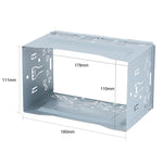2Din Stereo Radio Cage Frame Unit Universal DVD Player Box Fascia Panel Plate Case Aud close-up view