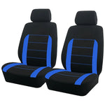 AUTO PLUS Sports Universal Polyester Car Seat Cover Set Fit Most Car Plain Fabric Bic alternate view