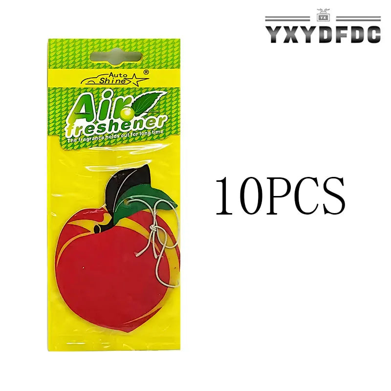 Fruit Car Air Freshener | Natural Aromatherapy Tea Paper Hanging Perfume detail view