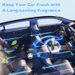 Smart Car Air Freshener Adjustable Car Smell Air Freshener Automatic Car Scent Starry Sky Ceiling Ambient Light Car Accessories