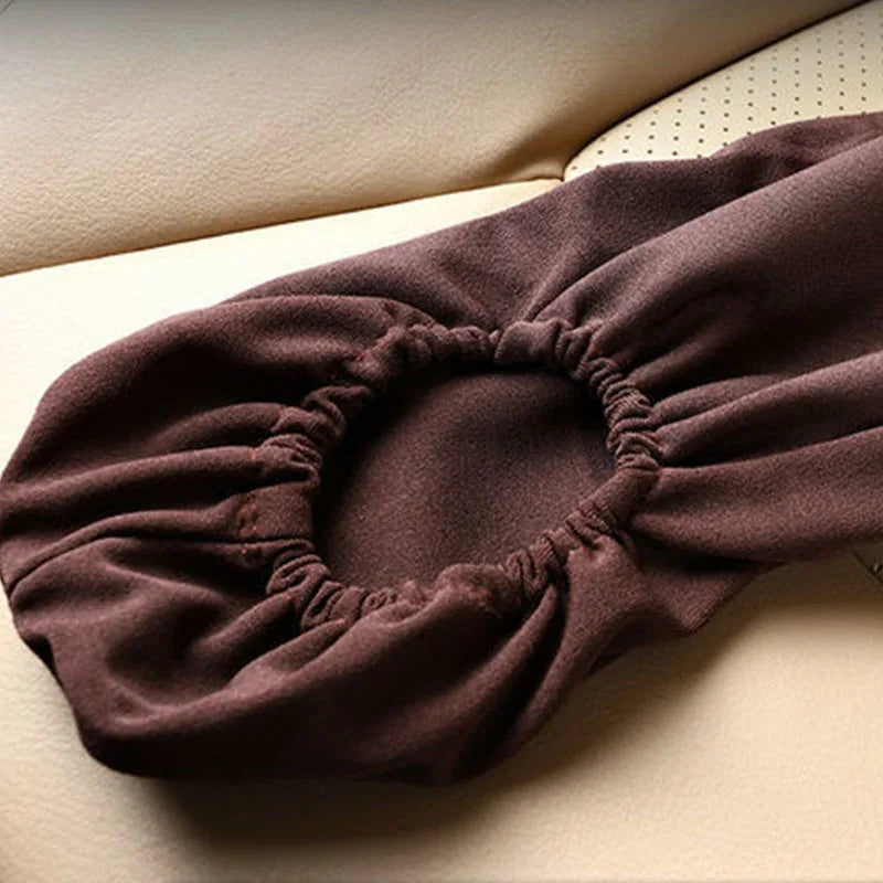 1 pair Car Armrests Covers Auto Centre Console Elastic Front Seats Armrest Protector Covers Universal Car Accessories 3 Colors