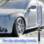 Automotive Wheel Hub Brushes Ultrafine Fiber Dust Removal Duster Cleaning Tools Car Washing Supplies   Car Wash Brush