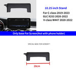 AULIGUS Car Phone Holder for Mercedes-Benz C GLC V-class w204 w205 x253 w447 7/10.25 I close-up view