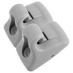 2Pcs Sun Visor Clip Repair Reliable Car Visor Sunshade Holder Mounting Clip Replacement Accessory Car Sunshade Accessories