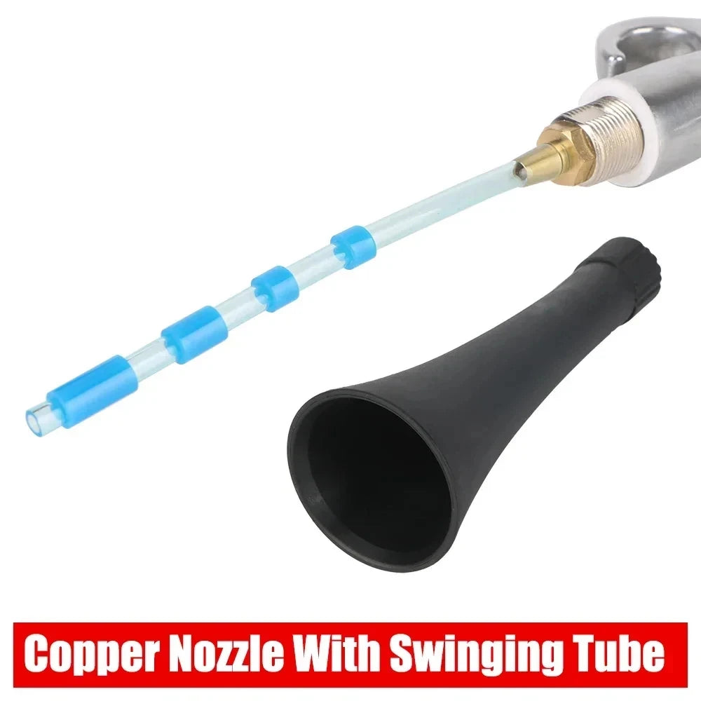 Dry Cleaning High Pressure Car Wash Gun | 0.4-10 Mpa Tornador Air Blow Tool close-up view