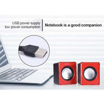 AyeBeau USB Computer Speaker | 2.0 Stereo Desktop Soundbar for PC Laptop detail view