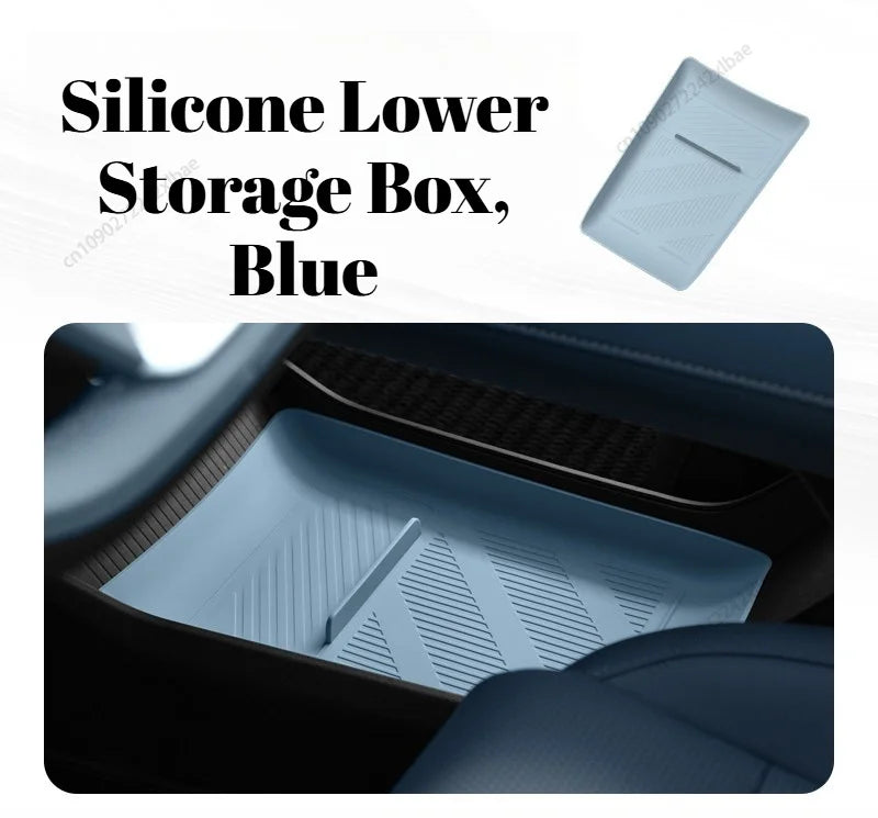 Automotive Interior Wireless Charging Pad Central Control Storage Sundries Box Cup Holder Accessories For Deepal S05 2026 2025