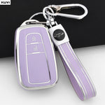 TPU Car Remote Key Case Cover Shell Fob Keychain For Toyota Prius Camry Corolla CHR C alternate view