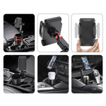 Car Cup Holder Expander with 360 Rotation Phone Holder