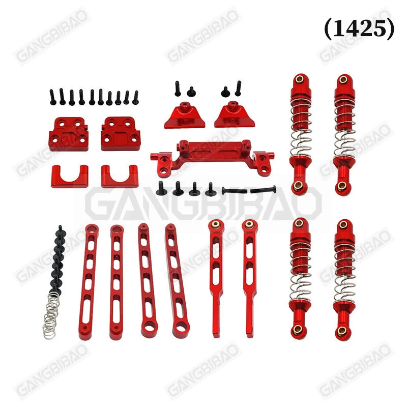 MN82 Remote Control Car Upgrade Metal Front and Rear Axle Drive Shaft Shock Absorber Tire for MN 1/12 MN82T LC79 MN82S MN82Pro
