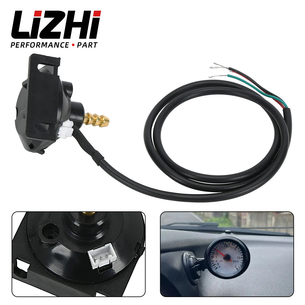 12V Car Electronic Turbo Boost Sensor Pressure Sensor Vacuum Sensor Sender | For Boost Gauge and Vac