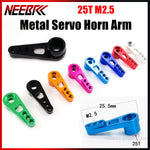 25T M2.5 Servo Horn Arm Metal for RC Wltoys 12428 MN78 MN82 MN168 MN99S WPLD12 B36 C74 C74-1 C54 Futaba HSP Car Upgrade Part