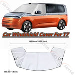 Silver Car Windshield Sunshine Shield Winter Sunshine Cover Front Window Ice Frost Outdoor Protectio