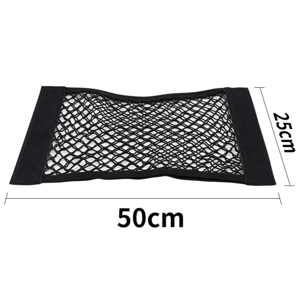 Car Seat Back Elastic Mesh Storage Bag