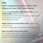 For Tesla Model 3 Highland 2024 Model Y 2019-2025 Juniper Car Body A B Center Pillar TPU Protector Film Decoration Accessories