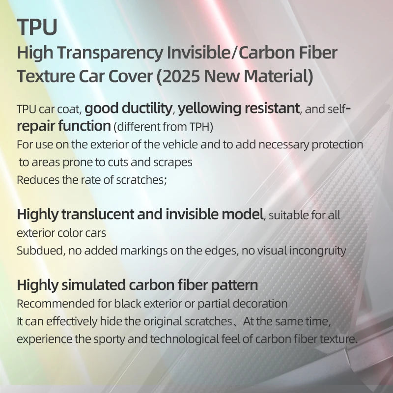 For Tesla Model 3 Highland 2024 Model Y 2019-2025 Juniper Car Body A B Center Pillar TPU Protector Film Decoration Accessories
