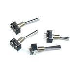 1 Piece Toggle Switch for FrSky X9E X9DPSE QX7S Futaba T6J T8J T8FG 14SG 10C 12FG 16SZ close-up view