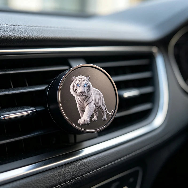 2026 Mythical Beast Lavender Smell Car Air Freshener Vent Clip Auto Good Smell Car Perfume Handmade UV Transfer Printed Design