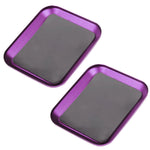 1/2Pcs YSIDO RC Crawler Car Airplane Boat Part Aluminium Alloy Magnetic Screw Tray Storage Plate Repair Tool for Axial SCX10 D90