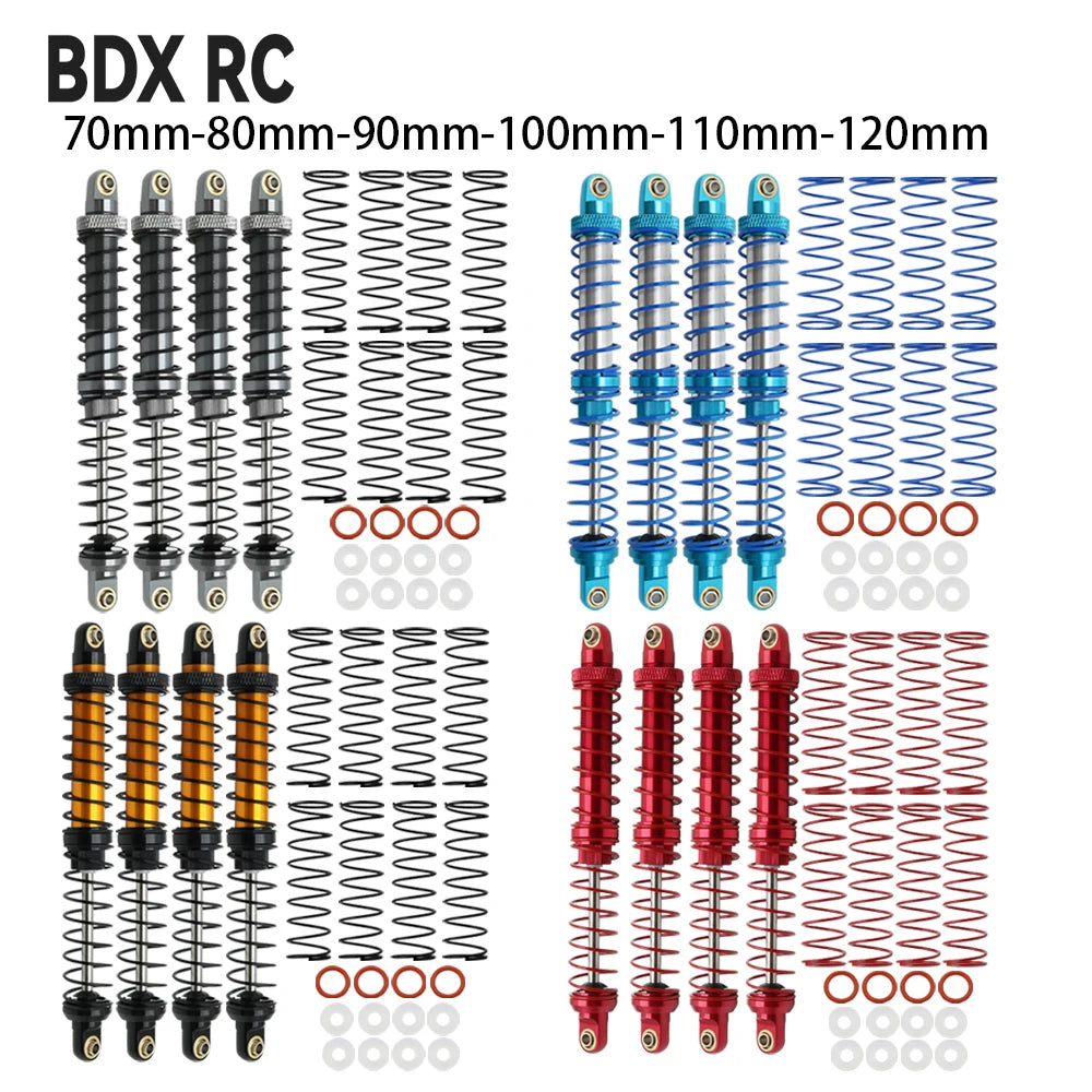 Metal Shock Absorber Oil Damper for 1/10 RC Crawler AXI03007 SCX10 TRX4 D90