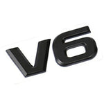 DSYCAR 1Pcs Fashion 3D Metal V6 Engine Display Car Sticker Emblem Badge for Cars Deco alternate view