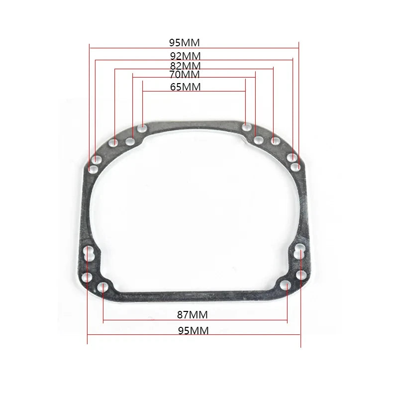 2PCS Universal Auto Projector Lens framework Bracket For Hella 3R G5 Hella 2 Bi LED Proj detail view