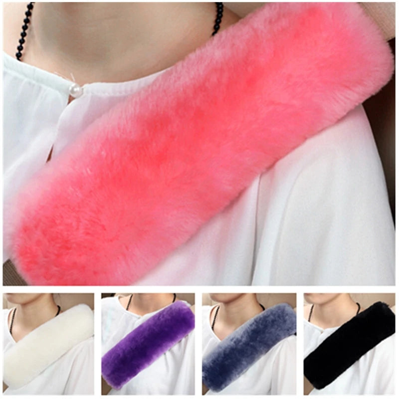 Car Seat Belt Cover Shoulder Warmer Pad