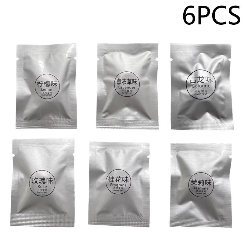 1/2/6pcs Solid Car Perfume Supplement Tablet Flavor Car Air Conditioner Vent Good Smell Scent Pads Car Refill