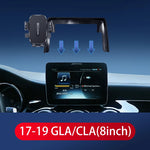 Suitable for Mercedes-Benz Cla/Gla/Glc/A/B/C/V Class, Dedicated Car Phone Holder, Center Console Navigation Bracket, Car Interior Accessories