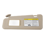 For Toyota Highlander 2009 2010 2011 2012 Car Front Sun Visor Panel Driver & Passenger Side Sunvisor Replacement 74320-48500-B0