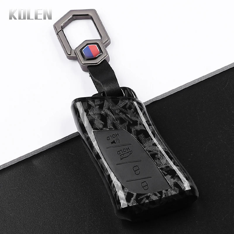 ABS Carbon Fiber Style Car Key Case Cover For Lexus NX ES UX US RC LX GX IS RX 200 250h 350h LS 450h 260h 300h UX200