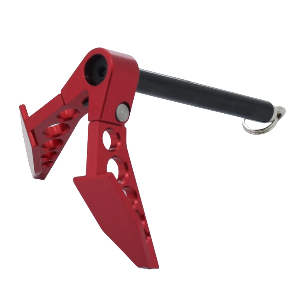 Metal Recovery Drag Chain Trailer Hitch Shackle for 1/10 RC Crawler TRX4 SCX10 Wraith detail view