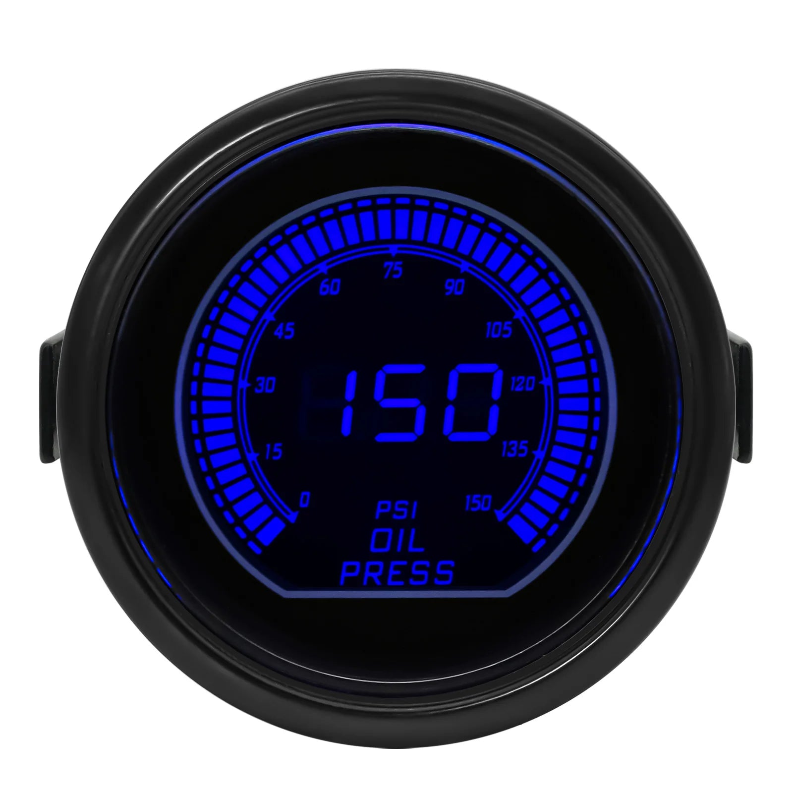 52MM Red Blue Dual LED Water Temp Oil Temp Air Fuel Ratio Oil Press Vacuum Tachometer Boost Gauge Volt Exhaust Temp Car Meter