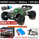 Oike 4WD 1:16 80KM/H Super Brushless 50KM/H Brushed RC Car 4x4 Off Road Remote Cont additional angle