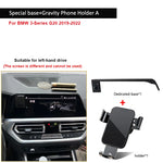 Car Phone Holder For BMW 3 Series 320 330 340 G20 2019-2022 Dedicated Infotainment Screen Wireless Charging Smartphone Holder