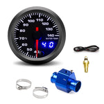 52mm Car Water Temperature Gauge | 7-Color Backlight with Sensor Kit additional angle