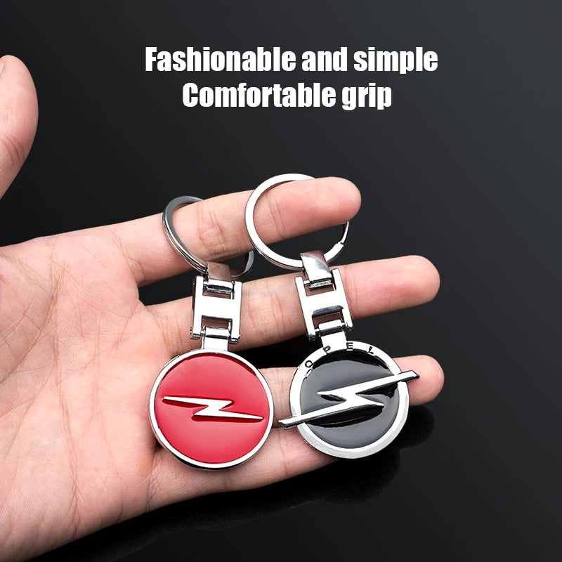 Car Emblem Keychain Metal Key Ring For Opel Vauxhall alternate view