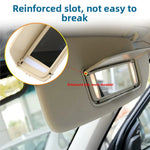 For Volvo XC90 2004-2012 ABS Plastic Cover Sun Visor Mirror Vanity Lighting Upgrade Car Accessories OEM Replacement Part