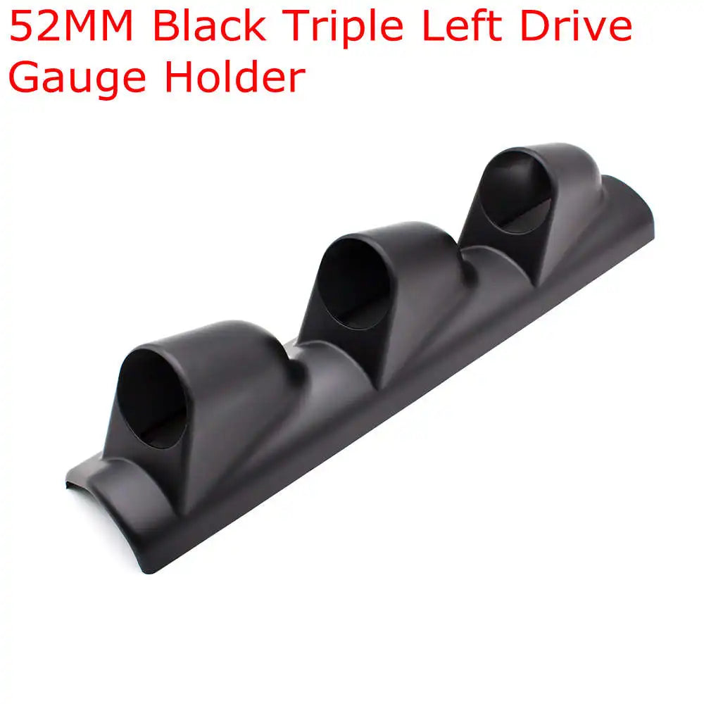 2INCH 52mm Car Gauge Pod | Universal Single Double Triple Holder for Left Right Dri additional angle