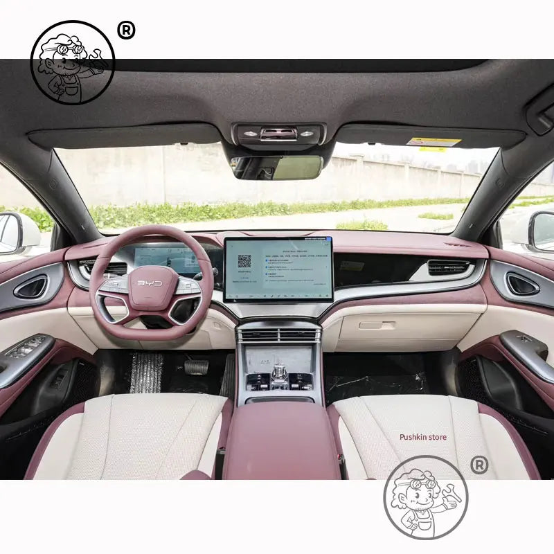 For BYD Seal 7 DMI SEAL 07 DMI 2025 2026 Center Console Armrest Booster Pad Interior Modified Storage Accessories