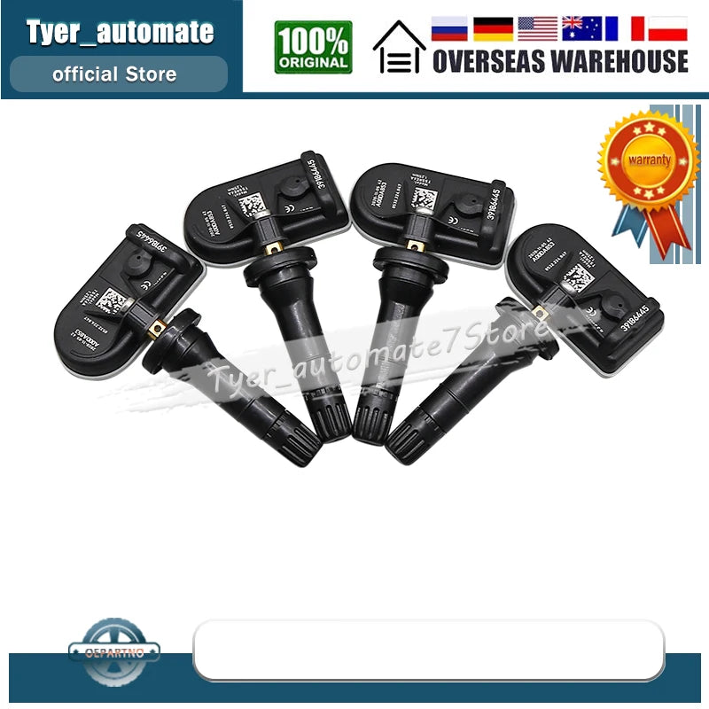 4PCS Tire Pressure Monitoring Sensor 39186445 433MHz TPMS for Opel Astra K, Insigni additional angle