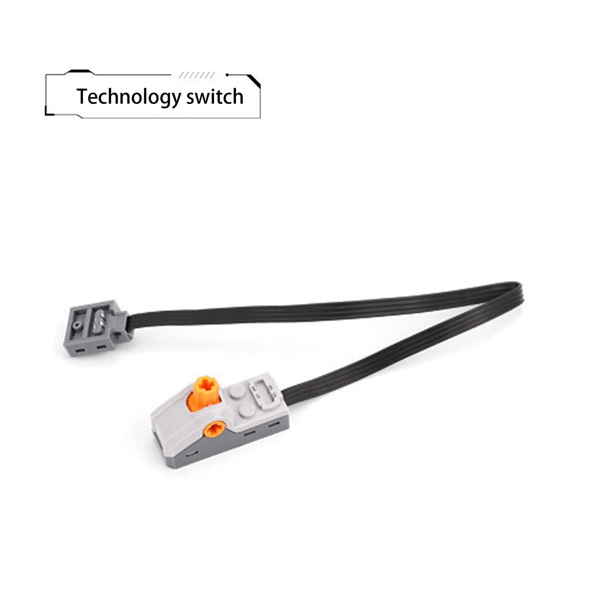 Motor Car Remote Control Battery Box Switch with LED Light Building Blocks alternate view