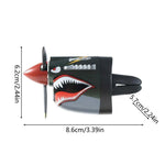 Car Vent Air Freshener Long Lasting Fighter Plane Shark Nose Aromatherapy Car Scent Diffuser for Summer Winter Valentine